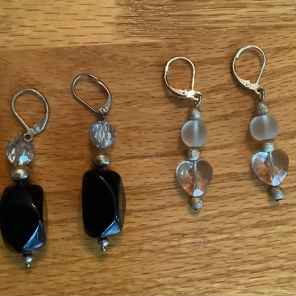 Four Sets of Handmade Earrings Never Worn - Picture 3 of 3